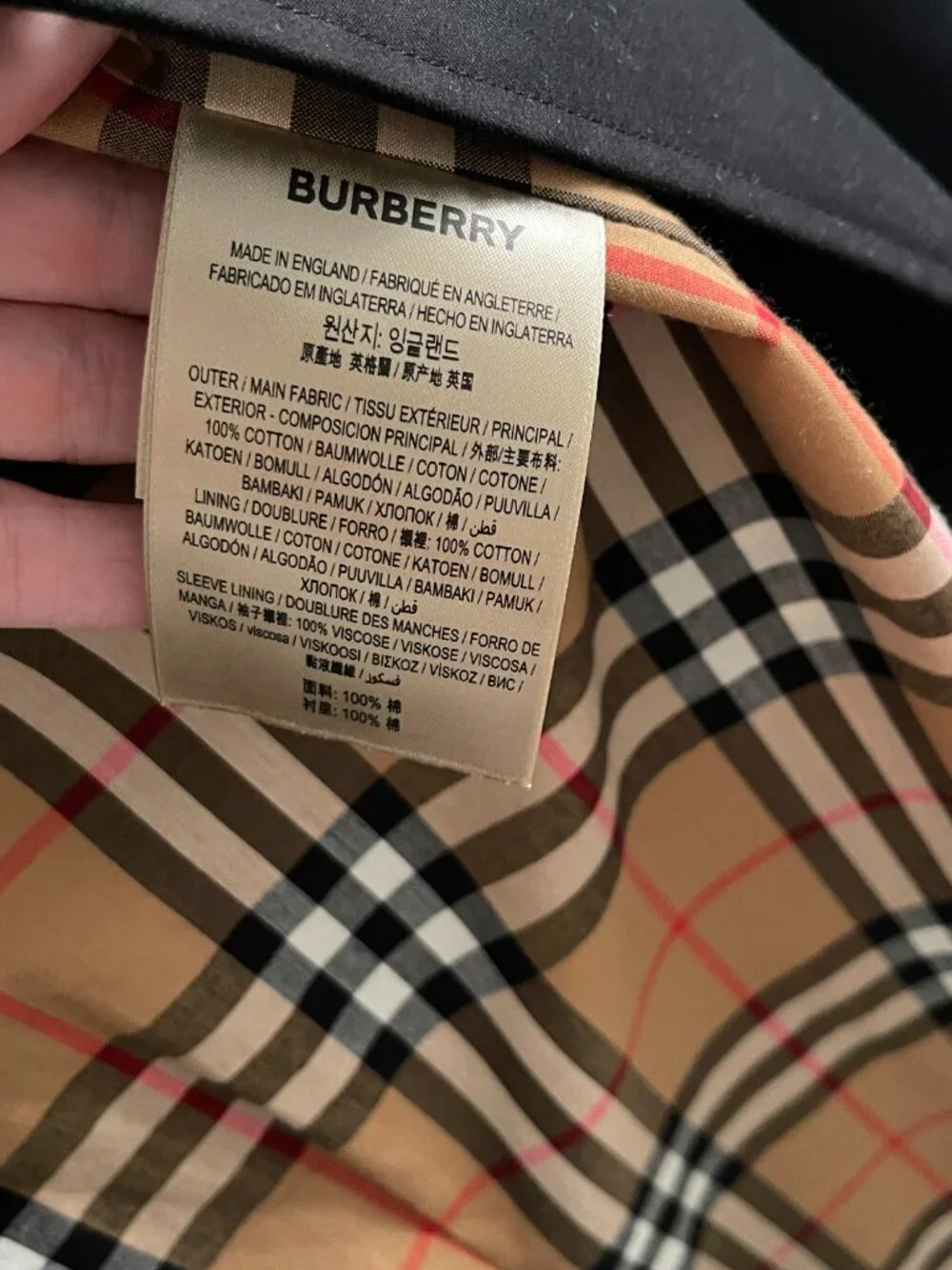 Burberry Mid-length Kensington Heritage Trench Coat - Black - US 4 UK 6 - Picture 7 of 10
